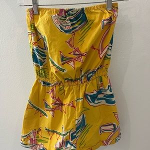 Women’s Summer Strapless Romper - Urban Outfitters Size XS